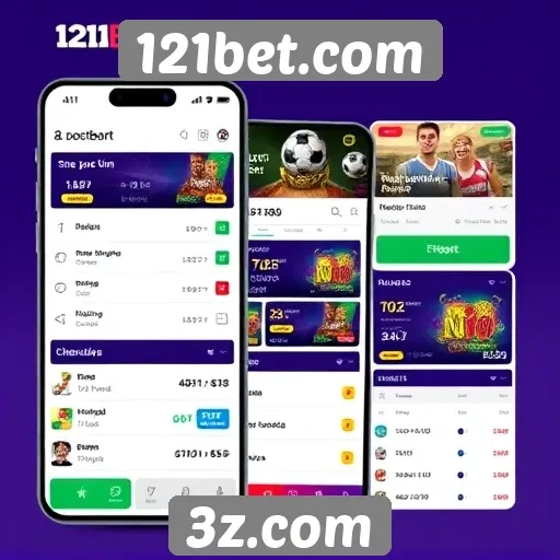 Experiência do usuário na interface do 121bet.com